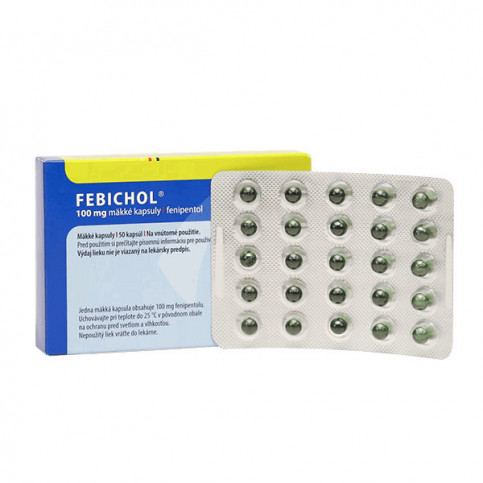 Купить Фебихол (Febichol) капсулы по 100мг №50 в Москве в Москве