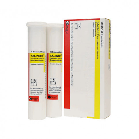 Купить Калинор шип. таблетки (Калия цитрат) №30 в Москве в Москве