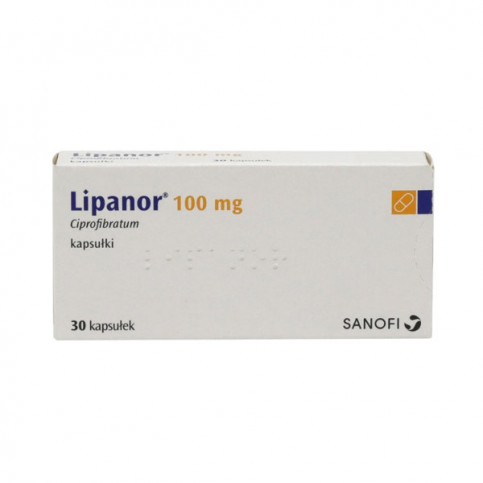 Купить Липанор (Ципрофибрат) капс. 100мг №30 в Москве в Москве