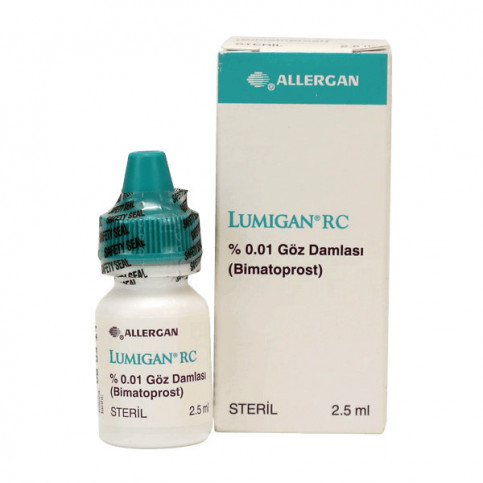 Купить Люмиган (аналог Латиссе, Latisse, Lumigan,) капли глазные 0.1 мг/мл, 2.5мл в Москве в Москве