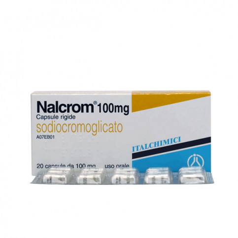 Купить Налкром (Nalcrom) в капсулах 100мг №20 в Москве в Москве