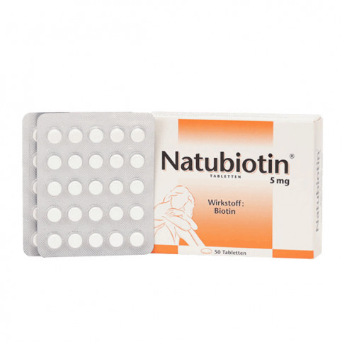 Купить НатуБиотин 5мг таблетки 50шт/уп в Москве в Москве