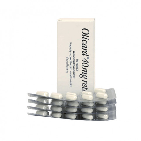 Купить Оликард ретард капсулы, 40мг №50 в Москве в Москве