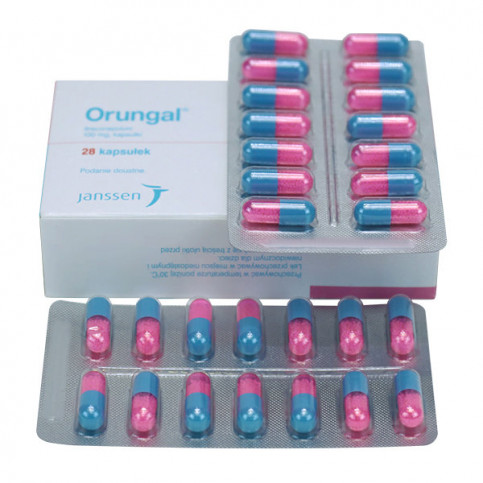 Купить Орунгал 100 мг капс. №14 в Москве в Москве