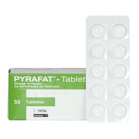 Купить Пирафат (Пиразинамид) таб. 500мг №50 в Москве в Москве