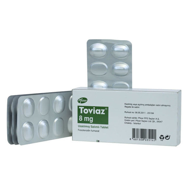 Фото препарата Товиаз (Фезотеродин) таб. 8мг №28