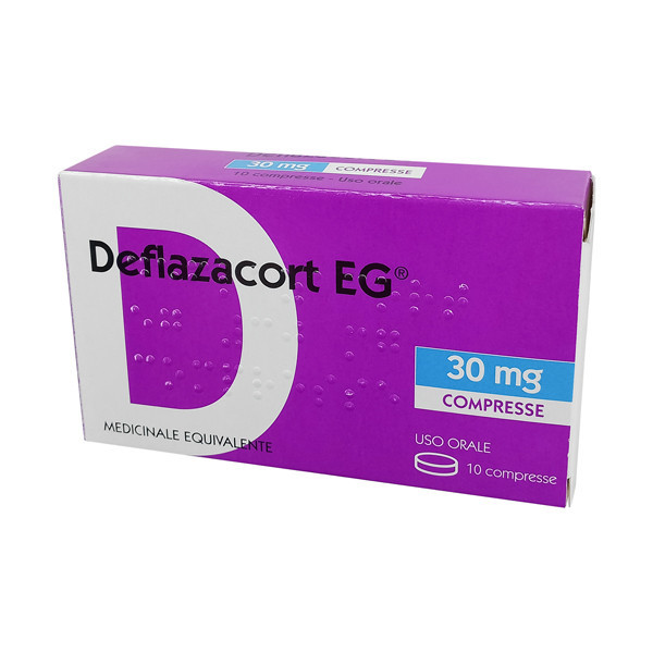 Фото препарата Дефлазакорт таблетки 30мг №10
