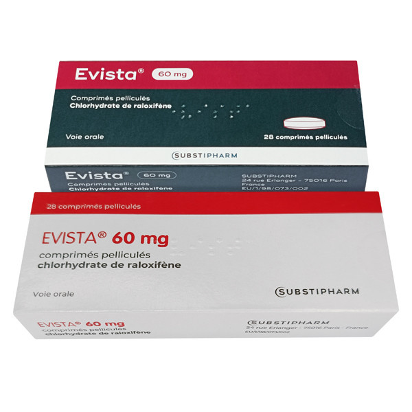 Фото препарата Эвиста (Ралоксифен) таблетки 60мг №28