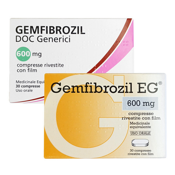Фото препарата Гемфиброзил 600мг №30
