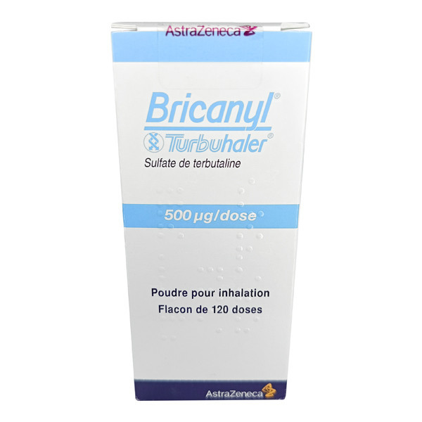 Фото препарата Бриканил (Тербуталин) турбухалер 0,5мг 120 доз