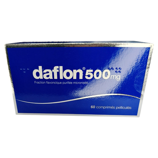 Фото препарата Дафлон таблетки 500мг №60