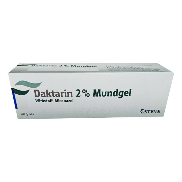 Фото препарата Дактарин 2% (Daktarin) гель для полости рта 40г