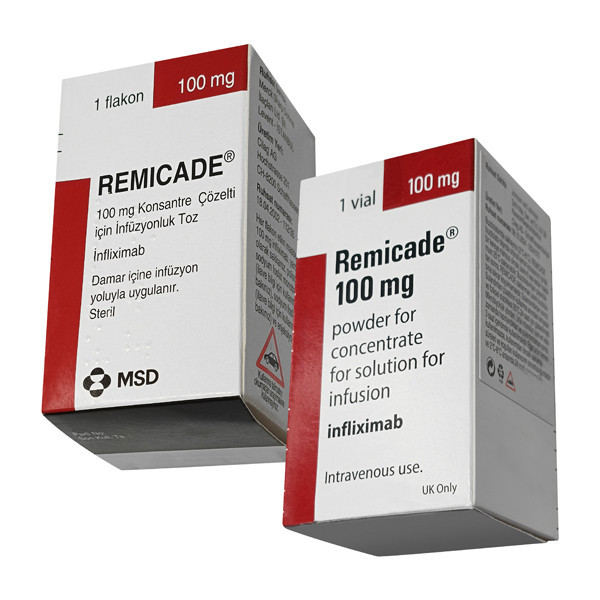 Фото препарата Ремикейд (Remicade, Инфликсимаб) фл. 100мг