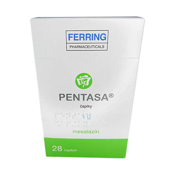 Фото препарата Пентаса свечи (суппозитории) 1г №28