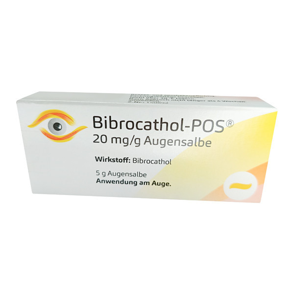 Фото препарата Посиформин Австрия (Posiformin) :: Биброкатол аналог ::  2% мазь глазная 5г