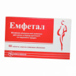 Фото препарата Эмфетал (Emfetal) таблетки №60