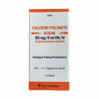 Фото препарата Кальция фолинат (Cafoline): Лейковорин аналог 50мг 5мл 1 фл.