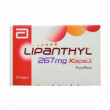 Фото препарата Липантил (Lipanthyl) 200мг действ. (в пересчете на соль 267мг) капсулы №30