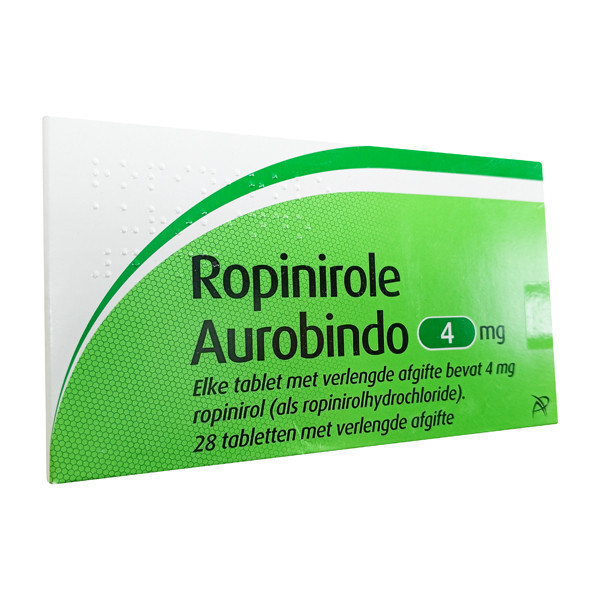 Фото препарата Синдранол полный аналог Ропинирол таб. 4мг пролонг. действия №28