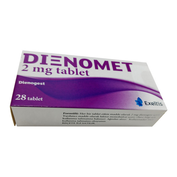 Фото препарата Диеномет полный ИМПОРТНЫЙ аналог ДляЖенс Метри таблетки 2мг №28