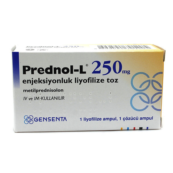 Фото препарата Преднол Л Prednol L 250мг амп. №1
