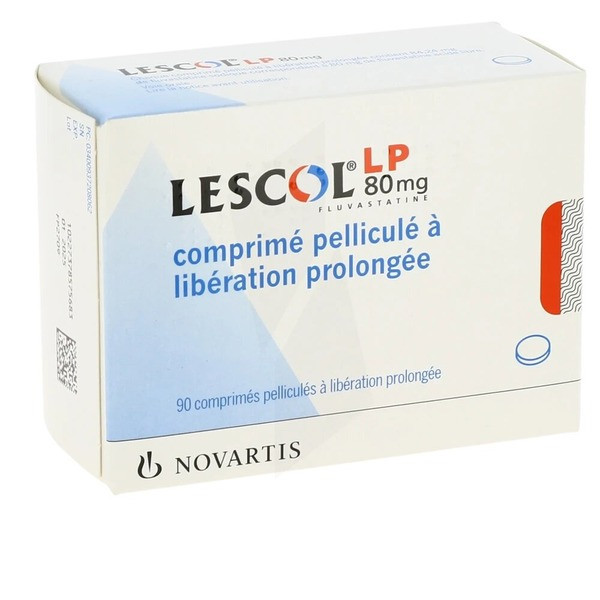 Фото препарата Лескол пролонг. таблетки (Флувастатин) 80мг 90шт!!!