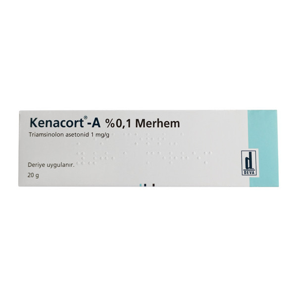 Фото препарата Кенакорт А (Kenacort A) 0,1% мазь 20г