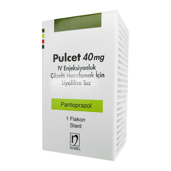 Фото препарата Пантопразол Pulcet ампулы (уколы) 40мг №1