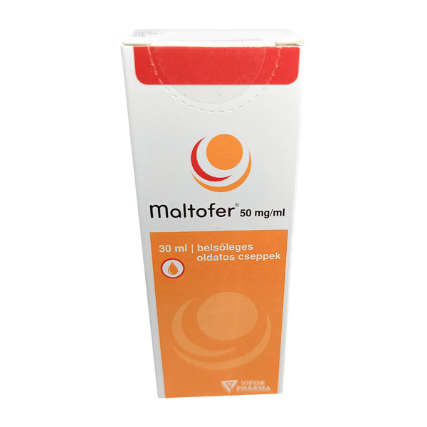 Фото препарата Мальтофер капли для детей 50мг/мл флакон 30мл