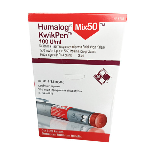 Фото препарата Хумалог Микс 50 инсулин в шприц-ручке Квикпен 100МЕ/мл (3.5мг/мл) 3мл №5