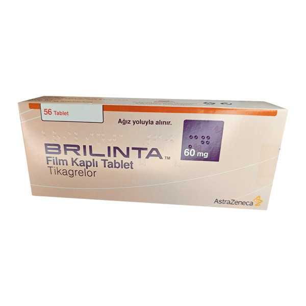 Фото препарата Брилинта табл. 60 мг №56