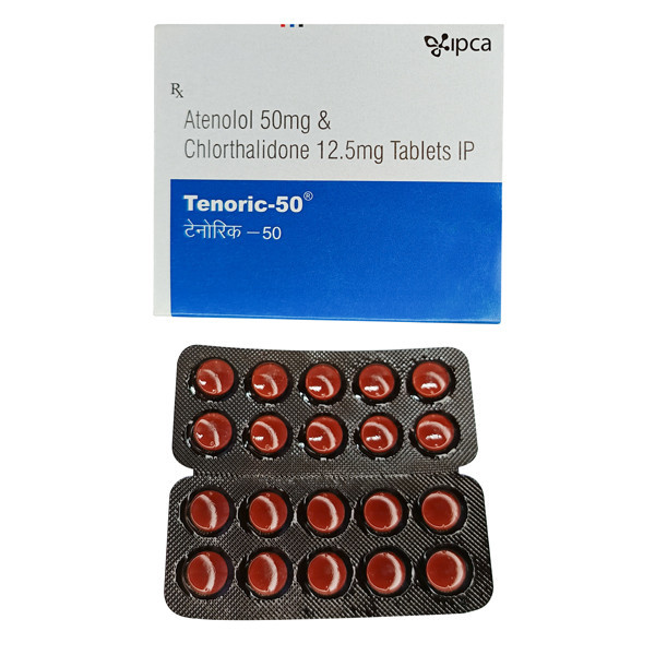 Фото препарата Тенорик таблетки 50мг /12.5мг №20