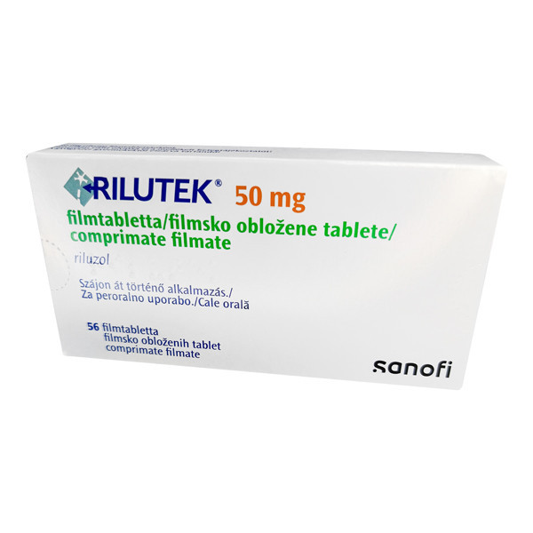 Фото препарата Рилутек (Рилузол) ЕВРОПА 50мг таб. №56