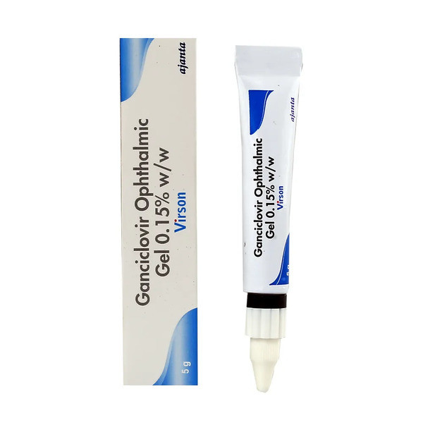 Фото препарата Ганцикловир гель глазной (Вирган аналог) :: Virson 0,15%  5г