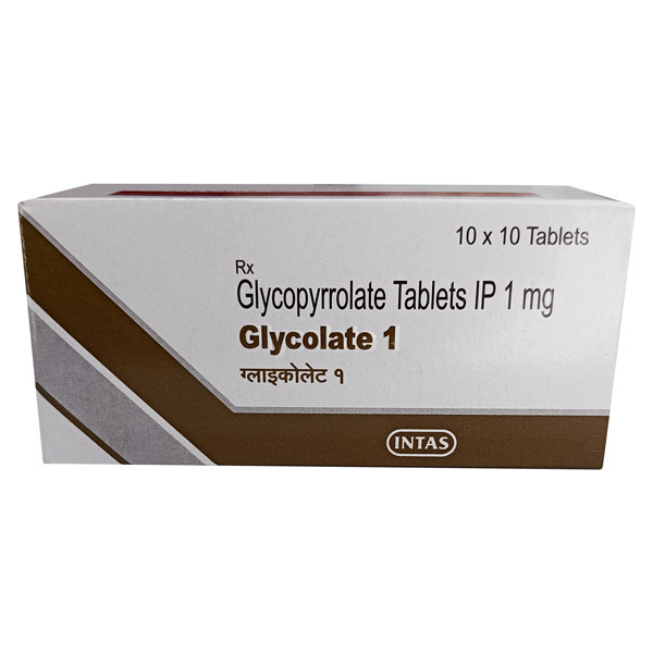 Фото препарата Гликопирролат :: Glycolate табл. 1мг №100