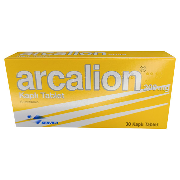 Фото препарата Энерион (старое название) Сульбутиамин :: Arcalion Аркалион 200мг драже №30