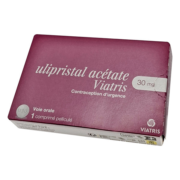 Фото препарата Улипристал  (Улипристала ацетат) таблетки 30мг №1