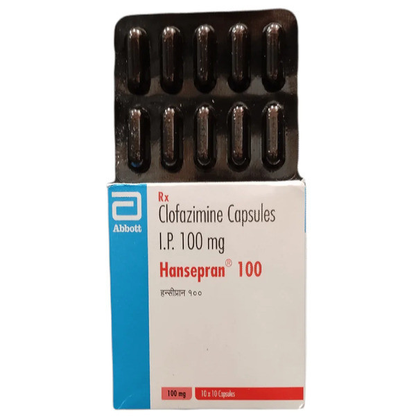 Фото препарата Клофазимин 100мг Hansepran капсулы №100