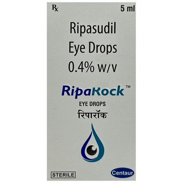 Фото препарата Рипасудил Riparock капли глазные 0,4% 5мл