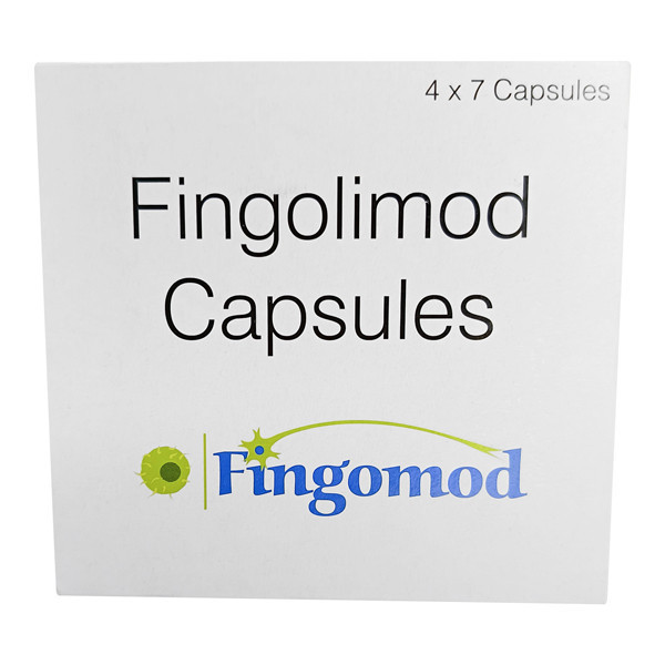 Фото препарата Финголимод (Несклер) капсулы 0.5мг аналог Fingomod №28