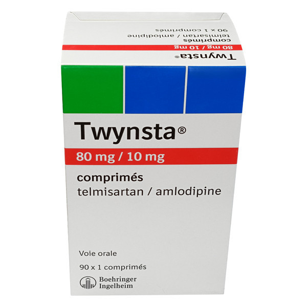 Фото препарата Твинста 10 мг + 80 мг (Франция) табл. №90 (90 таблеток!)